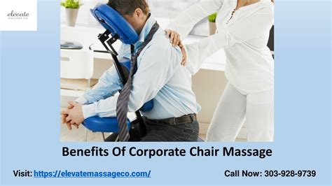 Benefits of Corporate Chair Massages .